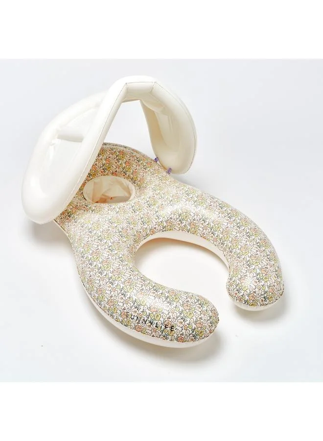 ساني لايف مقعد استحمام للأطفال بتصميم زهور ربيعية